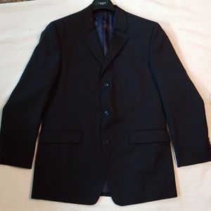 Calvin Klein 2 piece navy pin striped suit
